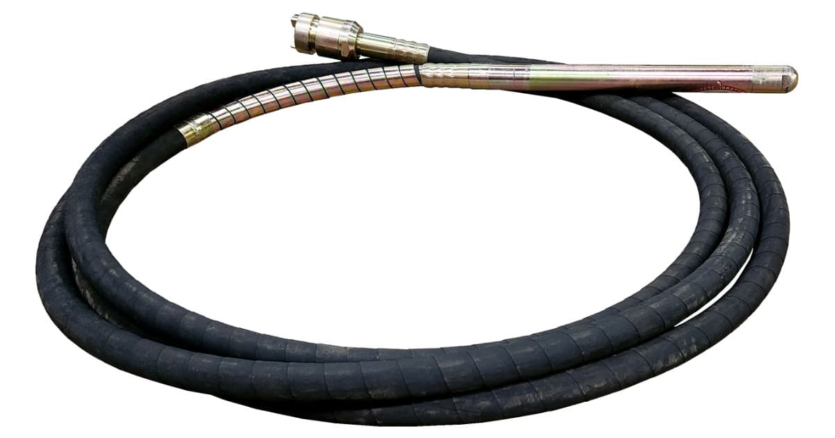 Welloo 38mm Vibrator Coupling hose x 6 meter