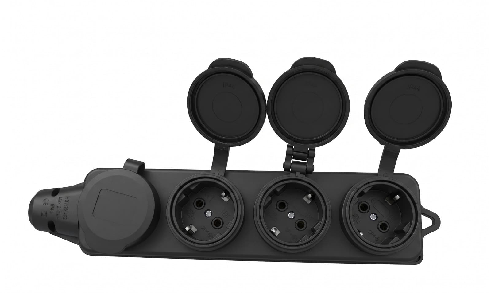 4-Way Waterproof Industrial Socket