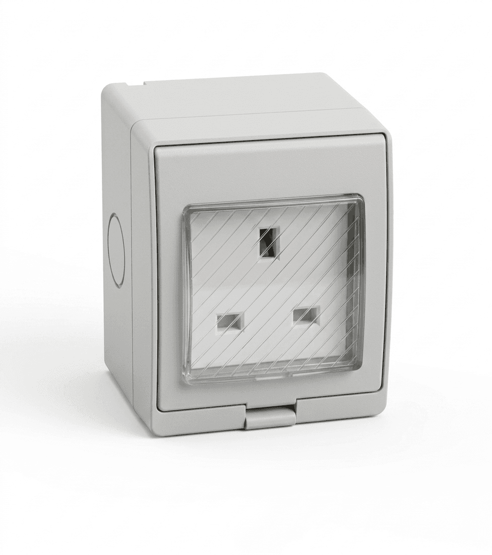 13 Amp Water Proof Single socket