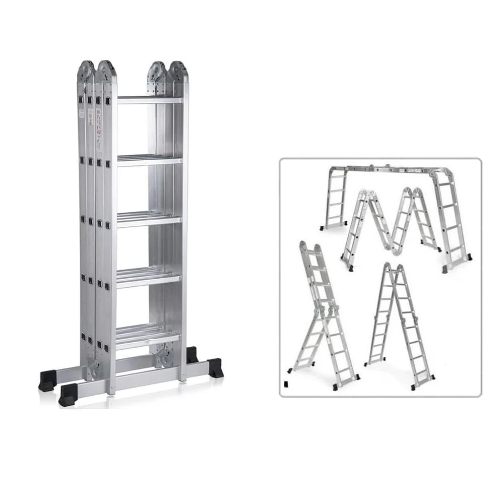 4 Way x 5 Step Aluminium Ladder